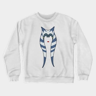 Silhouette of Ahsoka Crewneck Sweatshirt